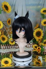 NFD Kigurumi Uma Musume Pretty Derby Eishin Flash Head Shell